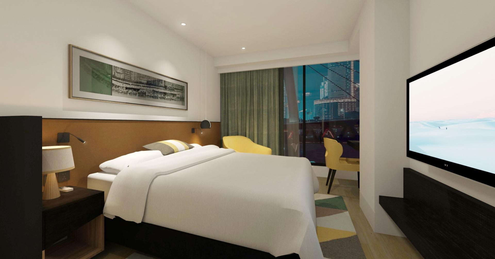 Citadines Gaoke Liangjiang Chongqing Aparthotel Exteriör bild